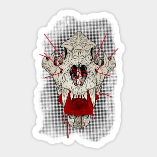 Animal Skull 1 Sticker